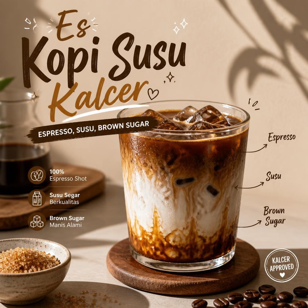 Es Kopi Susu Kalcer